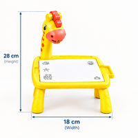 Kids Projection Drawing Board LED Projector Painting & Writing Table
